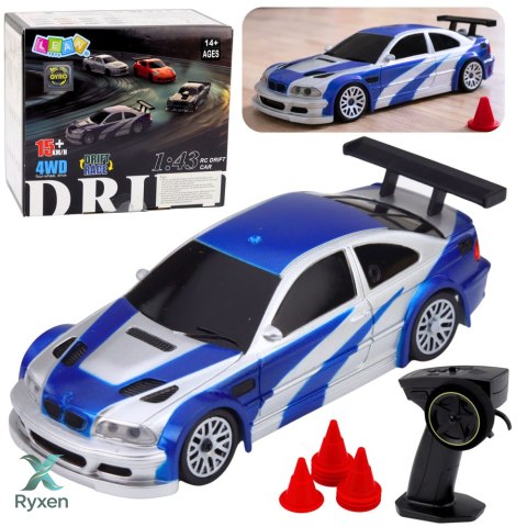 Auto Sportowe Do Driftu E46 Zdalnie Sterowane RC Pachołki 15 km/h 1:43 LEAN TOYS