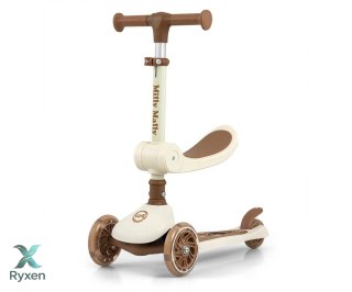 Hulajnoga scooter fuzzy classic beżowa MILLY MALLY