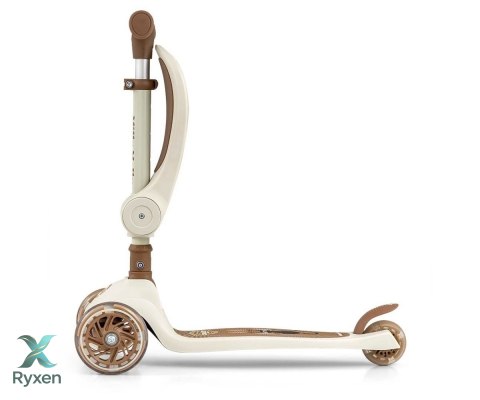 Hulajnoga scooter fuzzy classic beżowa MILLY MALLY