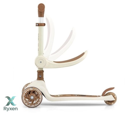 Hulajnoga scooter fuzzy classic beżowa MILLY MALLY