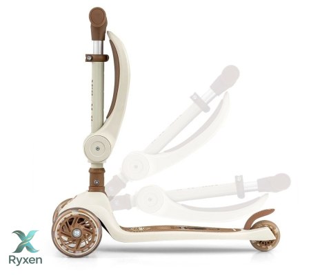 Hulajnoga scooter fuzzy classic beżowa MILLY MALLY