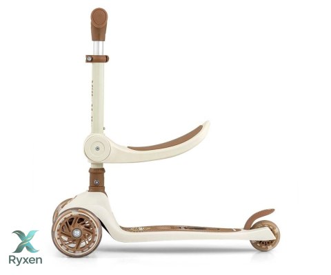 Hulajnoga scooter fuzzy classic beżowa MILLY MALLY