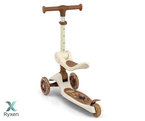 Hulajnoga scooter fuzzy classic beżowa MILLY MALLY