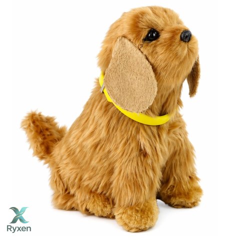 Interaktywny Pies Piesek Cocker Spaniel Pluszowy Szczeka Rusza Ogonem LEAN TOYS