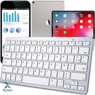 Klawiatura bezprzewodowa bluetooth membranowa smart tv pc ios win android RTO