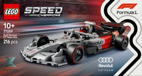 Klocki speed champions 77259 bolid audi revolut f1 team r26 LEGO