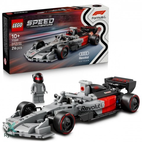 Klocki speed champions 77259 bolid audi revolut f1 team r26 LEGO