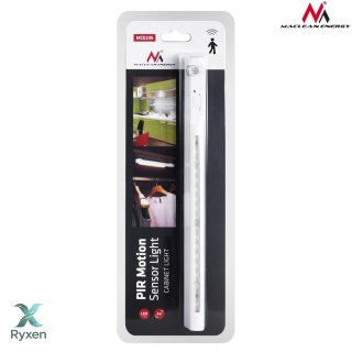 Lampa LED Maclean, z ruchomym sensorem ruchu,haczyk, 3xAAA, ON/OFF/AUTO2, temp. 4000K, zasięg 3m, MCE235 Maclean