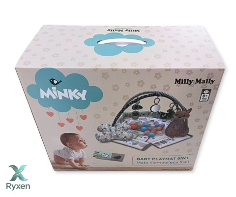 Mata niemowlęca centrum zabawy 5w1 minky MILLY MALLY