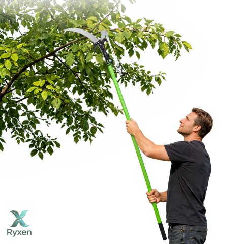 Nożyce Teleskopowe Sekator Piła Do Gałęzi 2w1 Na Wysięgniku 125-240 cm LEAN
