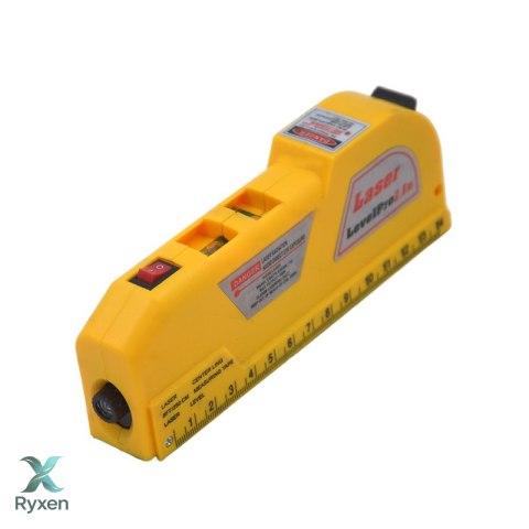 Poziomica laserowa z miarką miara 250 cm laser led e544 RTO