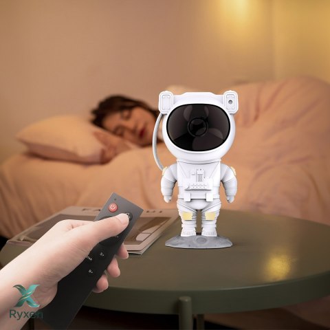 Projektor gwiazd astronauta lampka nocna dla dzieci kosmos rzutnik pilot -e796 RTO