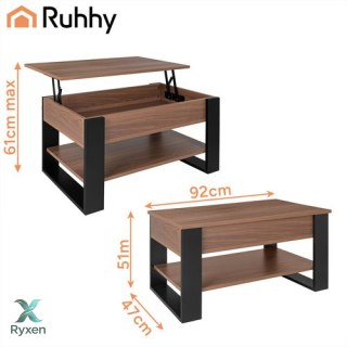 Stolik kawowy 92x51x45cm Ruhhy KRUZZEL