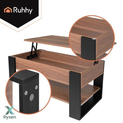 Stolik kawowy 92x51x45cm Ruhhy KRUZZEL