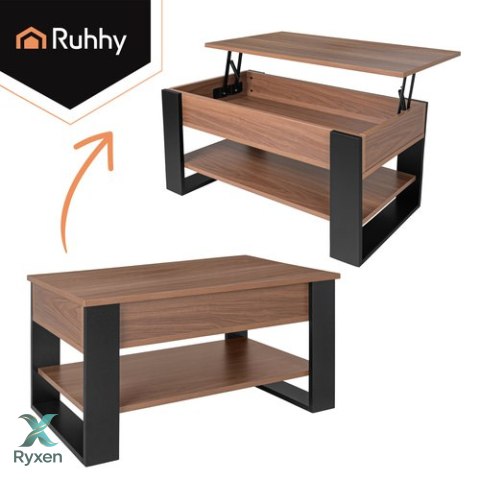Stolik kawowy 92x51x45cm Ruhhy KRUZZEL