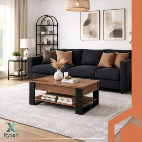 Stolik kawowy 92x51x45cm Ruhhy KRUZZEL