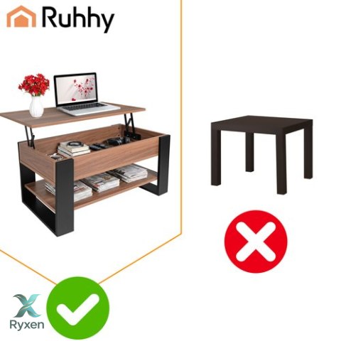 Stolik kawowy 92x51x45cm Ruhhy KRUZZEL
