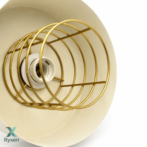 ZD185 Lampa sufitowa wisząca beżowo złota ATL