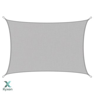Żagiel Ogrodowy Przeciwsłoneczny Wodoodporny Prostokąt Szary 300x400 cm LEAN