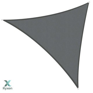 Żagiel Ogrodowy Przeciwsłoneczny Wodoodporny Trójkąt Szary 400x400 cm LEAN
