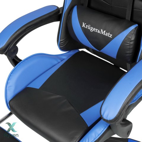 Fotel gamingowy Kruger&Matz GX-150 Czarno-niebieski Kruger&Matz