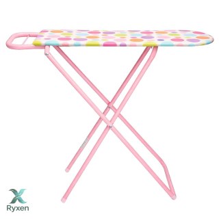 Metalowa Deska Do Prasowania Zabawkowa Składana Dla Dzieci Kropeczki 61 cm LEAN TOYS