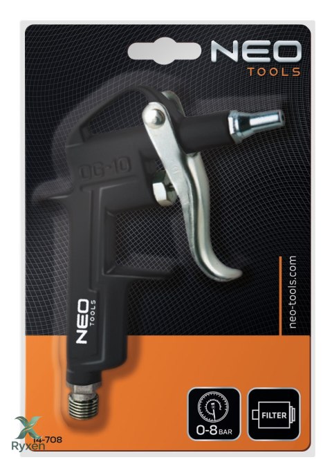 Pistolet do przedmuchiwania krótki NEO TOOLS