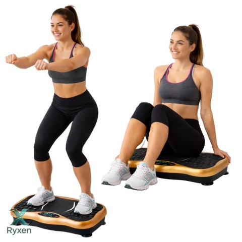 Platforma Wibracyjna Fitness Do Ćwiczeń Treningu Bluetooth Głośniki LEAN