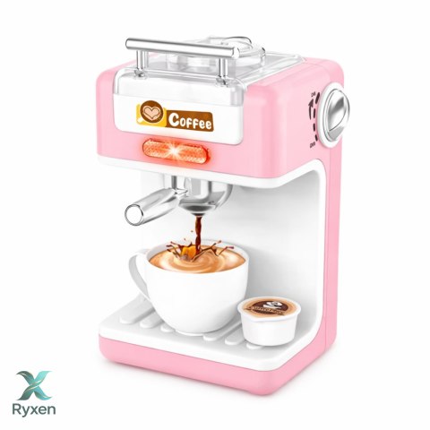 Zestaw Małego AGD Dla Dzieci Roboty Kuchenne Na Baterie Światła Dźwięki LEAN TOYS