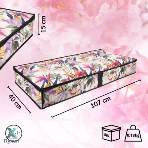 FLORAL w kwiaty ogranizer, pojemnik do szafy 107x50x15cm Kamai Ordinett