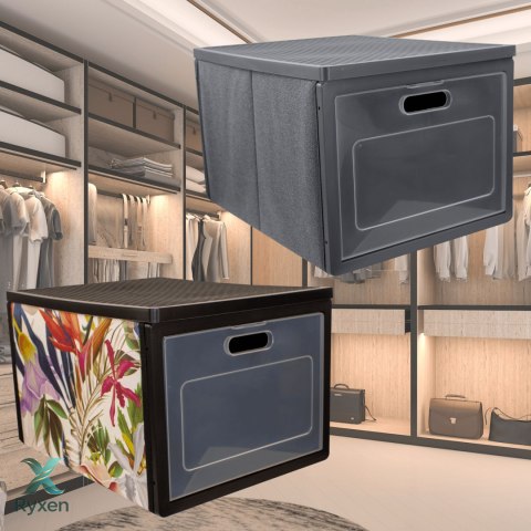FLORAL w kwiaty organizer do szafy z drzwiczkami 41x31x25cm Kamai Ordinett