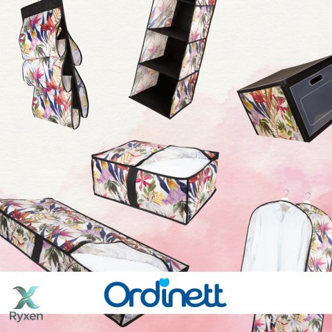 FLORAL w kwiaty organizer na płaszcz 60x100cm Kamai Ordinett