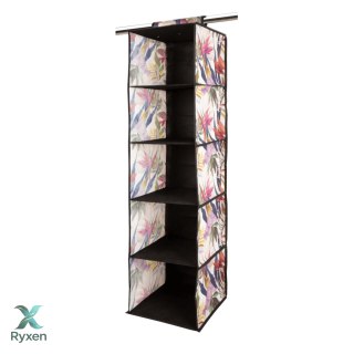 FLORAL w kwiaty wiszący organizer do szafy 5 przegród 30x30x120m Kamai Ordinett