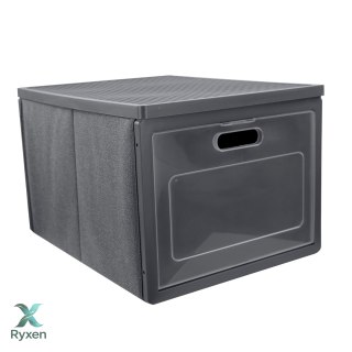 GREY szary organizer do szafy z drzwiczkami 41x31x25cm Kamai Ordinett