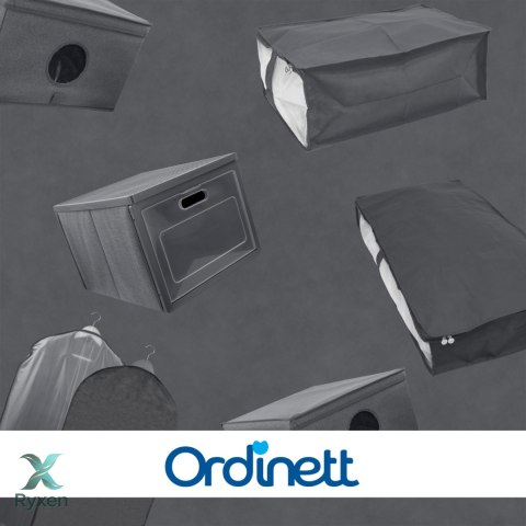 GREY szary organizer do szafy z drzwiczkami 41x31x25cm Kamai Ordinett