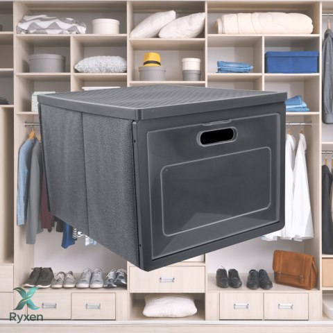 GREY szary organizer do szafy z drzwiczkami 41x31x25cm Kamai Ordinett
