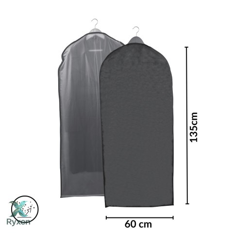 GREY szary organizer na płaszcz 60x135cm Kamai Ordinett