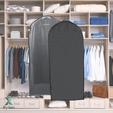 GREY szary organizer na płaszcz 60x135cm Kamai Ordinett