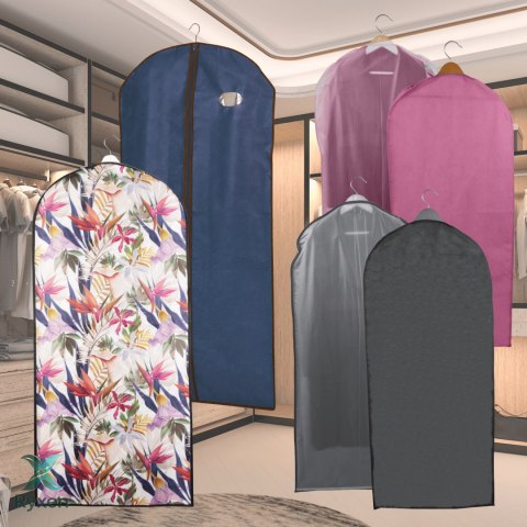 GREY szary organizer na płaszcz 60x135cm Kamai Ordinett