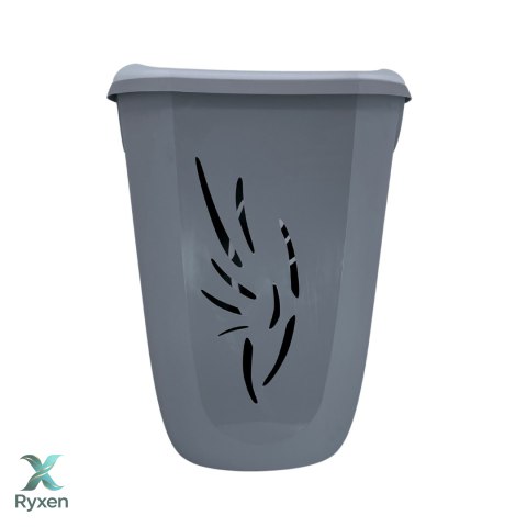 Kosz na pranie 40L Flora, Szary Kamai Home