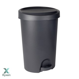 Kosz wewnętrzny, do łazienki, kuchni, z pedałem 27-30L, grafitowy Kamai Home