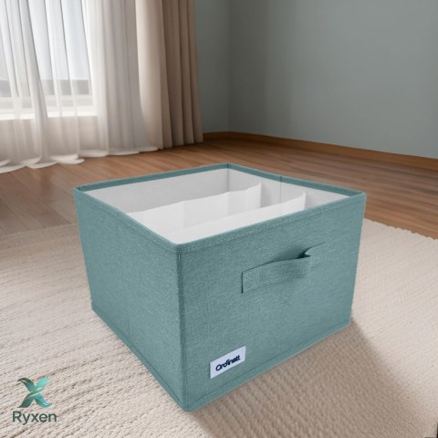 MINT zielony, ogranizer, pojemnik do szafy 29x29x18,50cm Kamai Ordinett