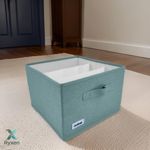 MINT zielony, ogranizer, pojemnik do szafy 29x29x18,50cm Kamai Ordinett