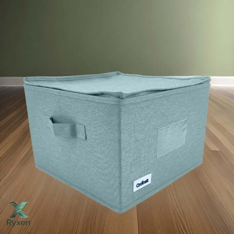 MINT zielony, ogranizer, pojemnik do szafy z uchwytami 30x30x21cm Kamai Ordinett