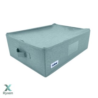 MINT zielony, ogranizer, pojemnik do szafy z uchwytami 42x32x14cm Kamai Ordinett