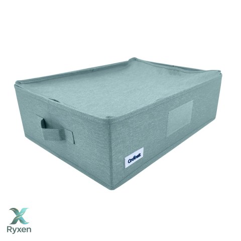 MINT zielony, ogranizer, pojemnik do szafy z uchwytami 42x32x14cm Kamai Ordinett