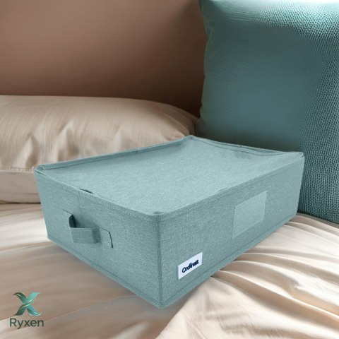 MINT zielony, ogranizer, pojemnik do szafy z uchwytami 42x32x14cm Kamai Ordinett