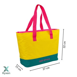 Torba plażowa Kamai Gio Style, w kolorze żółtym, pojemność 20L Giostyle