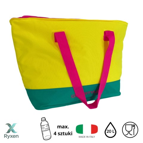 Torba plażowa Kamai Gio Style, w kolorze żółtym, pojemność 20L Giostyle