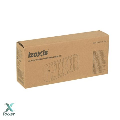 Budzik - zegar LED kolorowy Izoxis IZOXIS